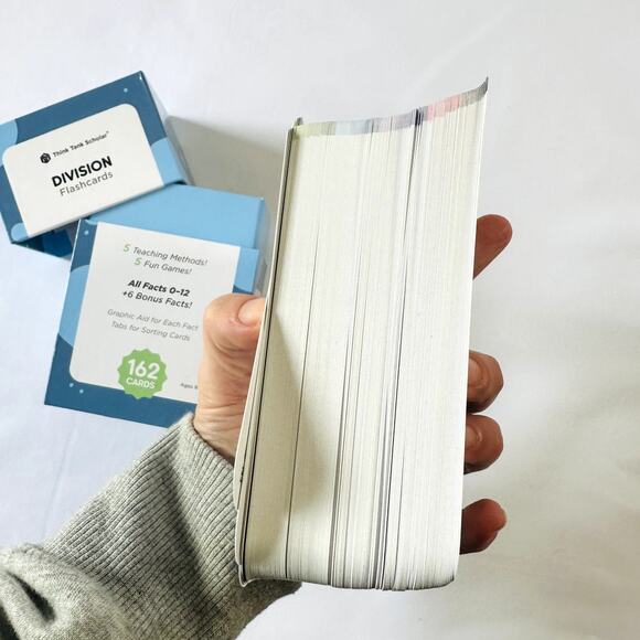 NWOT Think Tank Scholar Division Flashcards 162 Card Set - Picture 5 of 10